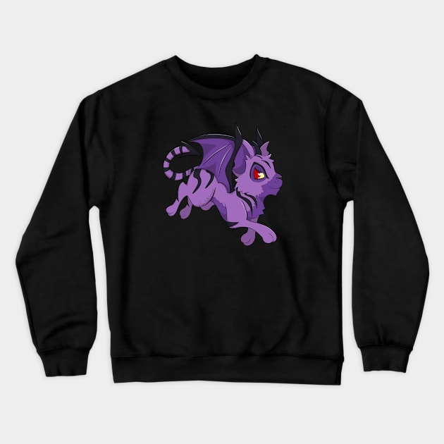 Darigan Kougra Crewneck Sweatshirt by TheTallGrass